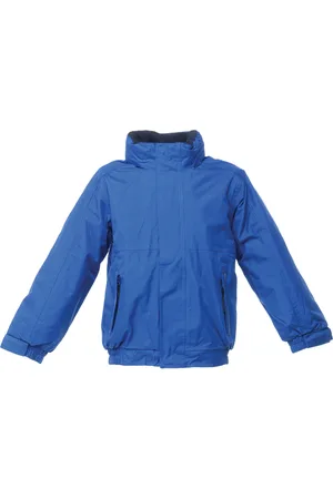 Regatta Kids Unisex Thermoguard Fleece Lined Dover Jacket (Winddicht & Waterdicht) (Royal/Navy)