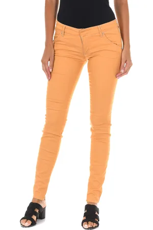 Met Lange broek van stretchstof 70DBF0585-G194 vrouw