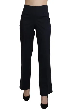 Bencivenga Rechte Broek Met Hoge Taille