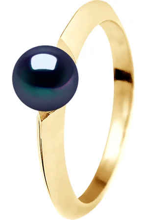 Diadema Ring Rush zoetwaterparels Round 6-7 mm Yellow Gold