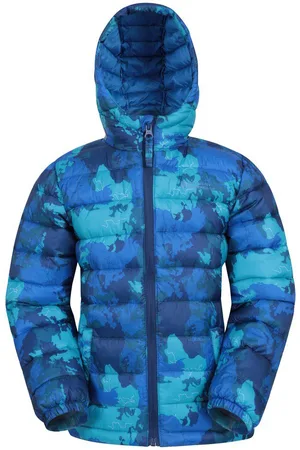 Mountain Warehouse Camo gewatteerd jongensjack (Helder )