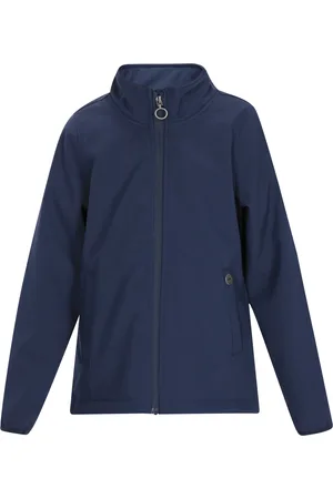 Dreimaster Softshell jas jongens (kinderen) marine