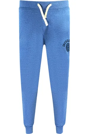 JACK & JONES Jack en Jones Athletic CUFFED Exp kobaltblauwe joggingbroek