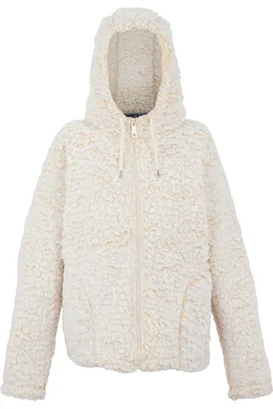 Regatta Dames/Dames Zelpha Fluffy Fleecejas met capuchon (Lichte vanille)