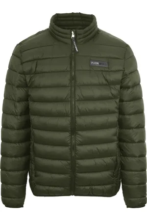 Philipp Plein Patch Logo Dun gewatteerd jack