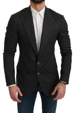 Dolce & Gabbana Elegant wollen slim fit jasje