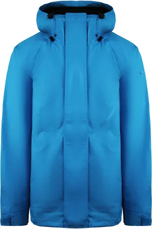 Vans Zip Up Hooded Blue Heren Landen Geïsoleerde Jas VICB0A3