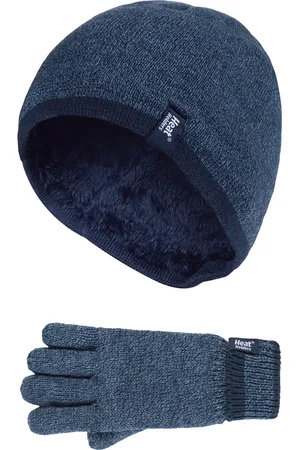 Heat Holders Kinderen Jongens Turn Over Hat Handschoenen Set - DN2P8