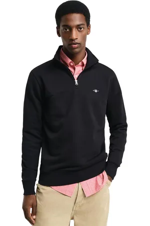 GANT | Heren sweatshirt met halve rits