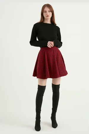 HERITA Minirok met patroon