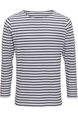 Asquith Heren Mariniere Kust T-Shirt met lange mouwen ( /Zwaar)