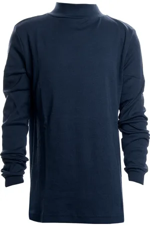 Le Petit Garçon Unisex LPG700 t-shirt met lange mouwen en halve hals voor jongens en meisjes
