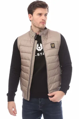 Belstaff Heren donzen nylon circuit gilet in