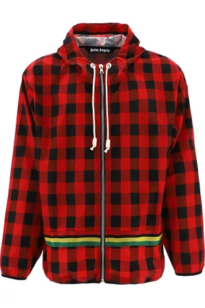 Palm Angels Buffalo geruit windjack jack