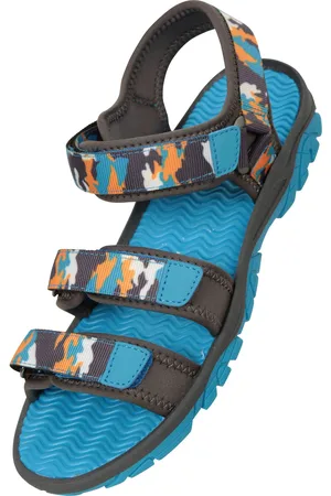 Mountain Warehouse Camouflage 3 Touch Fastening sandalen voor kinderen/kinderen (Donker )
