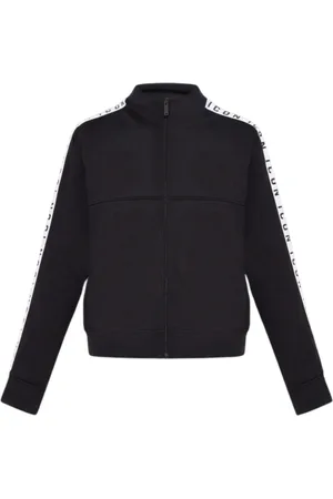 Dsquared2 Getapete mouwen Dean Sport Fit zwarte jas