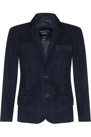Infinity Blazer suède jas Zachte Italiaanse leren jas