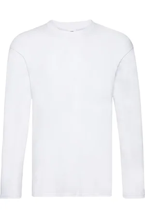 Fruit Of The Loom Heren R T-Shirt met lange mouwen