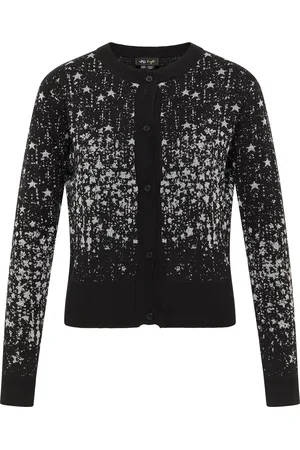 myMo Vest Nolie Dames zwart zilver