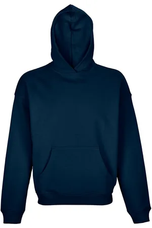 Sols Unisex Adult Connor Organic Oversized Hoodie (Franse marine)