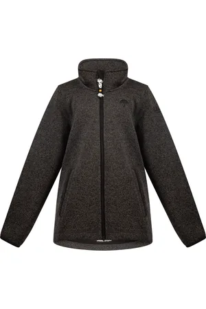 Schmuddelwedda Gebreide fleece jas Meisje melange