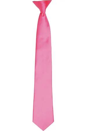 Premier Kleuren Heren Satin Clip Tie