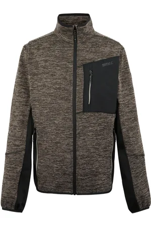 Regatta Heren Baslinn Marl Full Zip Fleecejack ( /Treetop Marl)