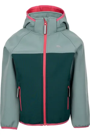 Trespass Kinder/Kids Hanbury Soft Shell Jas (Pijnboom)
