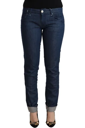 ACHT Skinny Denim Jeans Met Lage Taille