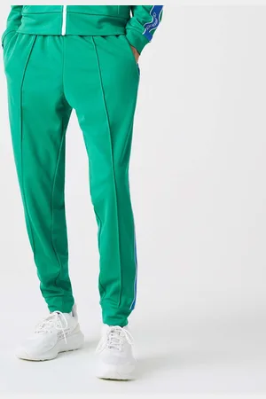 Lacoste Heren Heritage Track Broek met Contrast Banden in