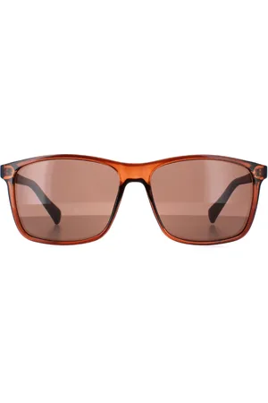 Calvin Klein CK19568S 210 kristal bruine zonnebril