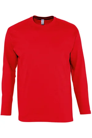 Sols Heren Monarch T-Shirt met lange mouwen