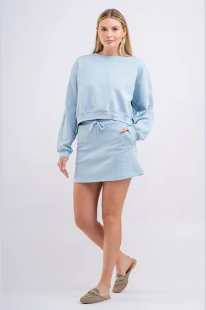 Tom Barron Dames Stijlvolle tweedelige set met rok
