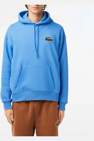 Lacoste Loose Fit Fleece Hoodie in