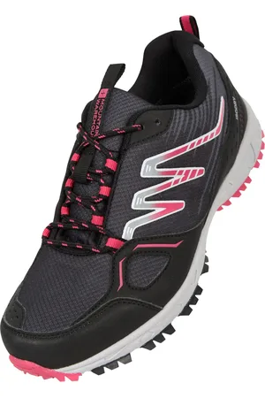 Mountain Warehouse Dames/dames Lakeside wandelschoenen (Gitzwart/roze)