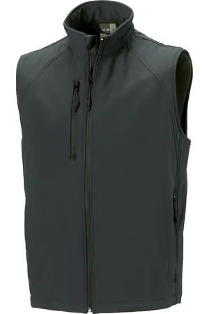 Russell Athletic Russell Heren 3 Laags Zacht Schaaltje Giletjasje (Titanium)