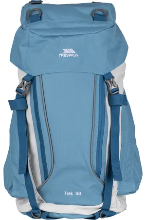 Trespass Trek 33 Rugzak/Rugzak (33 Liter) (Stormblauw/Zachte steen)