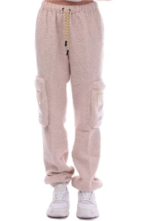 OFF-WHITE Dames Off White Pocket Teddy Off Bounce Joggers in