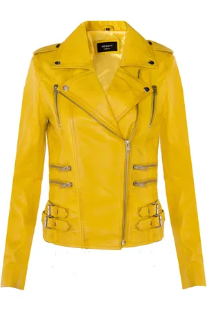 Infinity Dames leren Brando bikerjack-Loddon