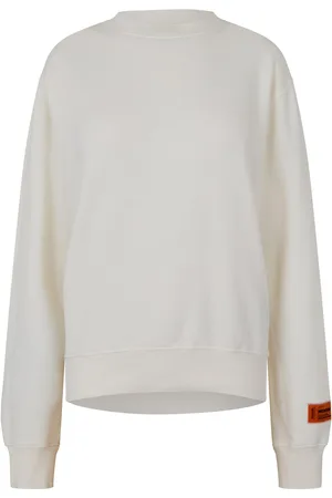 Heron Preston Dames Logo Recycled Katoenen Crewneck Sweatshirt in