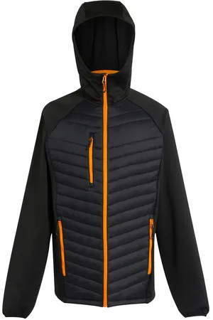 Regatta Heren Navigate Quilted Hybride Jas ( /Oranje Pop)