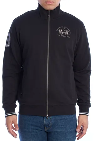 La Martina YMF300-FP568 Heren Regular Fit Zip Up Sweatshirt