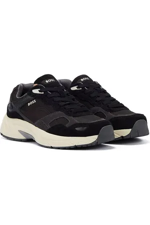 HUGO BOSS Levitt Runn Heren Antracietkleurige Trainers