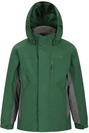 Mountain Warehouse Kinder/Kids Cannonball 3 in 1 Waterdichte Jas (Khaki)