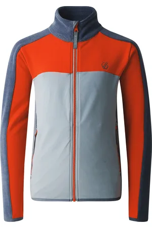 Dare 2B Kinder/Kids Emergent IV Stretch Midlayer (Stormachtig weer/Seville rood)