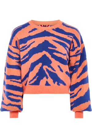 myMo Jumper Dames blauw