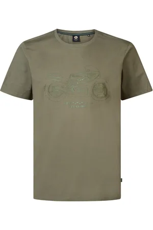 Petrol Industries Heren Plus size Artwork T-shirt Tupit