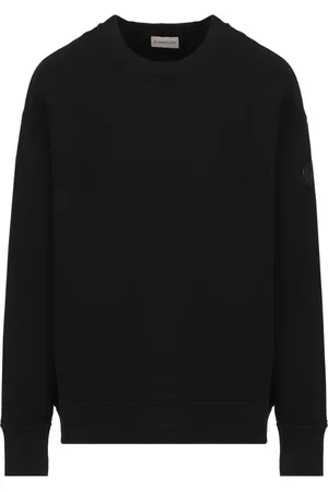 Moncler Gedetailleerd logo op de achterkant van een sweatshirt