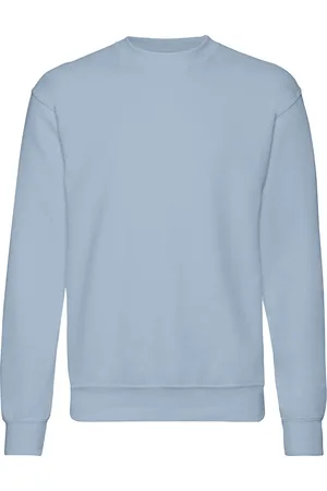 Fruit Of The Loom Heren Set-In Belcoro® garen Sweatshirt (Mineraalblauw)