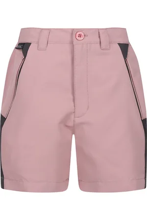 Regatta Kinderen/Kinderen Sorcer Mountain III Korte broek (Dusky Rose/Seal Grijs)